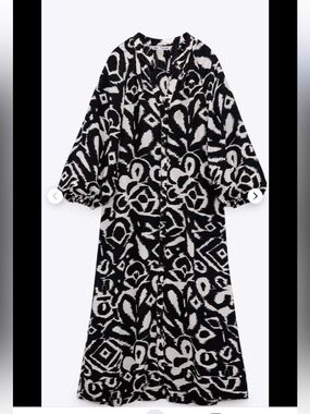Zara Ikat Shift Dress